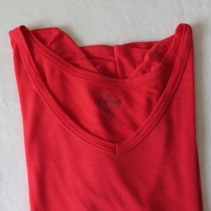 Red Relaxed Tee